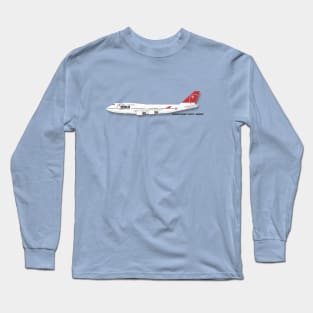 Northwest Airlines Boeing 747-400 airliner Long Sleeve T-Shirt